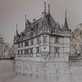 Chateau Azay le rideau 2014 27x21